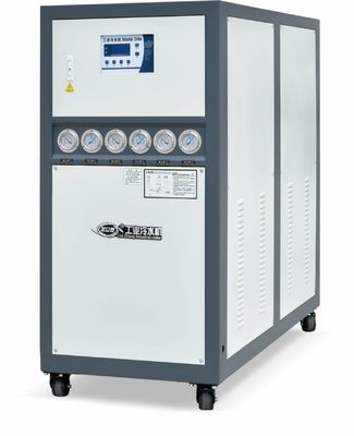 JLSS-15HP PLC เครื่องทําความเย็นแบบสกรอลเย็นด้วยน้ํา สําหรับการพิมพ์ UV Curing