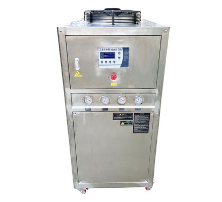 JLSB-10HP เครื่องทําน้ําเย็นจากสแตนเลส อากาศต่ํา ทนต่อกรดและเกลือ