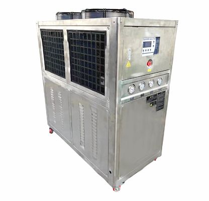 JLSB-10HP เครื่องทําน้ําเย็นจากสแตนเลส อากาศต่ํา ทนต่อกรดและเกลือ