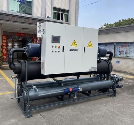 JLSW-180D อุตสาหกรรมน้ําเย็นสกรู Chiller ควบคุมไมโครโพเซสเซอร์ 1000kW