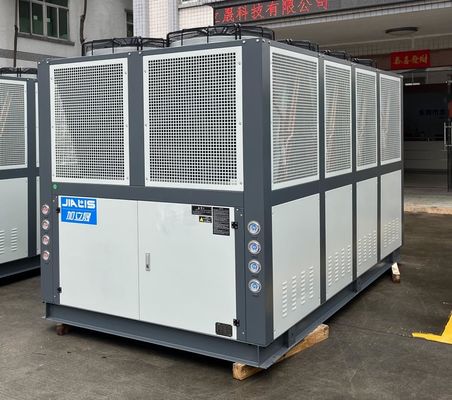 JLSF-80A เครื่องเย็นสกรูอุตสาหกรรมที่เย็นด้วยอากาศ พร้อมเครื่องควบคุมไมโครโปรเซสเซอร์ PLC