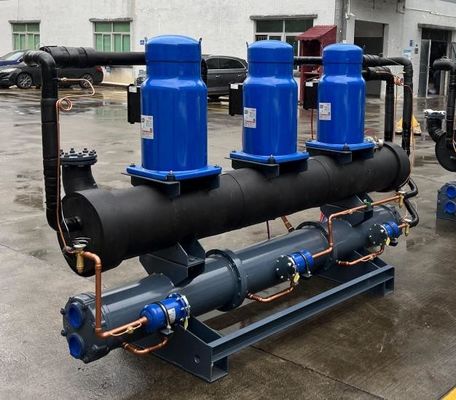 JLSK-75HP เครื่องทําความเย็นแบบสกรอลเย็นด้วยน้ํา สําหรับหุ่นยนต์ การพิมพ์ 3 มิติ มีใบรับรอง CE