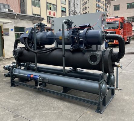 JLSW-180D อุตสาหกรรมน้ําเย็นสกรู Chiller ควบคุมไมโครโพเซสเซอร์ 1000kW