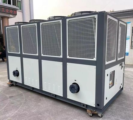 JLSF-90A เครื่องเย็นสกรูเย็นด้วยอากาศ R22 R407C R134a เครื่องเย็นน้ําอุตสาหกรรม