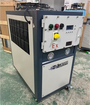 JLSF-3AD เครื่องทําความเย็นอุตสาหกรรมที่เย็นด้วยน้ํา กันระเบิด ด้วยสารเย็น R22 R407C
