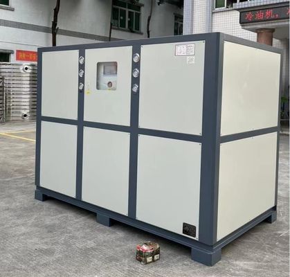 JLSS-66HP เครื่องทําความเย็นด้วยน้ําอุตสาหกรรมที่กําหนดเอง พร้อมเครื่องควบคุมไมโครโปรเซสเซอร์ PLC