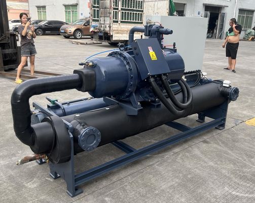 JLSW-105D อุตสาหกรรมน้ําเย็นสกรู Chiller สําหรับเตาหมัดร้อน