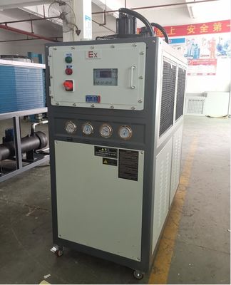 JLSF-10AD เครื่องทําความเย็นน้ํากันระเบิด PLC สําหรับการแปรรูปน้ํามัน การแปรรูปก๊าซ