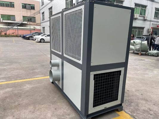 JLSLF-25HP เครื่องทําความเย็นอากาศ 75KW ด้วยเครื่องควบคุม PLC Microcomputer
