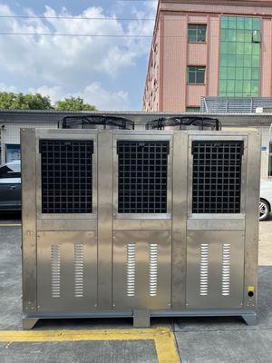 JLSB-20HP เครื่องทําน้ําเย็นจากสแตนเลส เครื่องทําน้ําเย็นแบบสกรอลอุตสาหกรรม สําหรับอุปกรณ์ยา