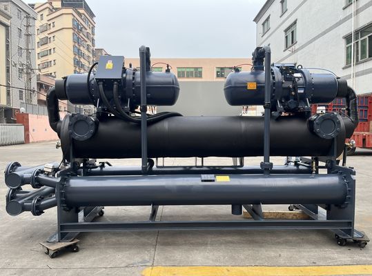 JLSW-200D 60dB R22 เครื่องเย็นสกรูเย็นด้วยน้ํา สําหรับอาคารพาณิชย์ขนาดใหญ่ สะดวกในการบํารุงรักษา