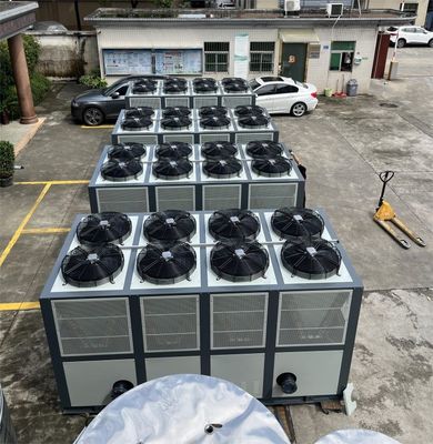 JLSF-100HP เครื่องทําความเย็นน้ําเย็นด้วยอากาศ เดนมาร์ก Danfoss Scroll Compressor R410