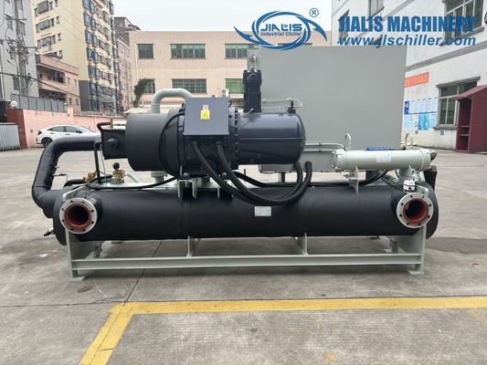 JLSW-170D เครื่องทําความเย็นอากาศต่ํา เครื่องทําความเย็นน้ํากลิกอลแบบสกรู