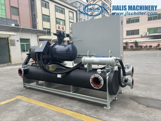 JLSW-170D เครื่องทําความเย็นอากาศต่ํา เครื่องทําความเย็นน้ํากลิกอลแบบสกรู
