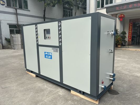 50TR R407C เครื่องทําความเย็นน้ํา-เย็นน้ํา-เย็นสําหรับการทําความเย็นที่ดีที่สุดในอุตสาหกรรมขนาดใหญ่