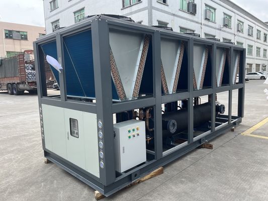 JLSF-125HP เครื่องทําความเย็นแบบสกรอลขนาดใหญ่ ที่ทําความเย็นด้วยอากาศ เครื่องทําความเย็นอุณหภูมิคงที่
