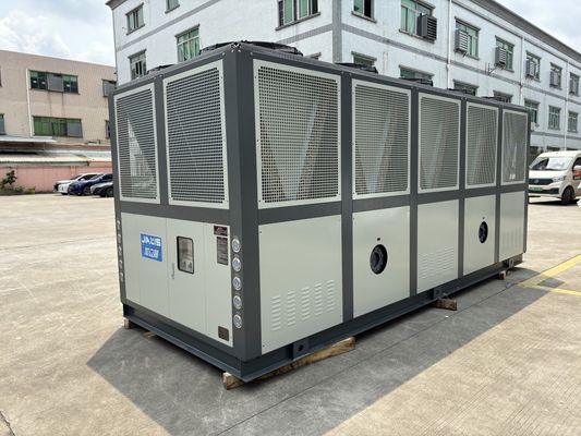 JLSF-125HP เครื่องทําความเย็นแบบสกรอลขนาดใหญ่ ที่ทําความเย็นด้วยอากาศ เครื่องทําความเย็นอุณหภูมิคงที่