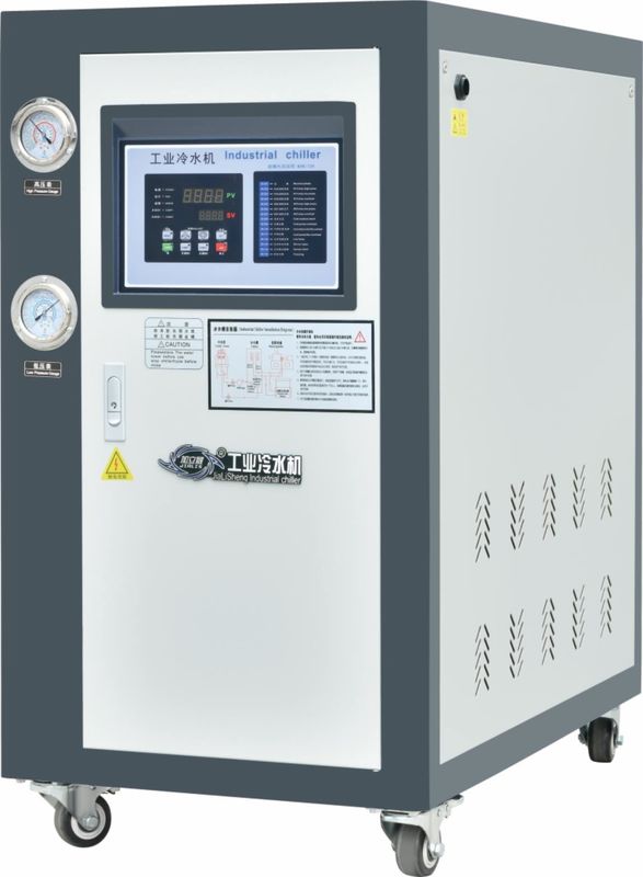 JLSS-5HP เครื่องเย็นน้ําเย็นน้ํา เครื่องบดสกรอลชนิด PLC Control