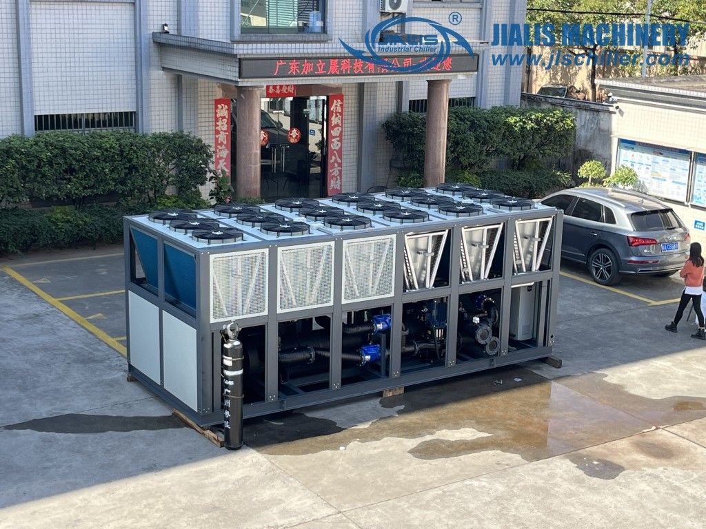 JLSF-180D เครื่องเย็นสกรูที่เย็นด้วยอากาศ การเย็นของหม้อฉีด
