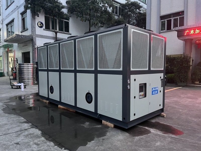 JLSF-120 เครื่องเย็นสกรูเย็นด้วยอากาศ PET / Preform / กระปุกกระปุก / เครื่องบลิสเตอร์ ระบบน้ําเย็น