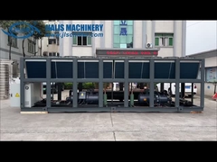 เครื่องเย็นสกรูเย็นด้วยอากาศ 200HP ความดันที่ไม่เป็นมาตรฐาน สารเย็นที่เป็นมิตรต่อสิ่งแวดล้อม